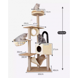 Cat climbing frame