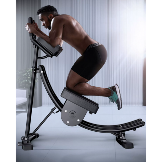 Belly crunching machine Belly crunching machine